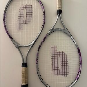 Prince Kids Tennis Rackets with Purple Highlights
